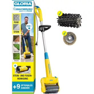   Gloria MultiBrush Speedcontrol felületi kefe elektromos meghajtással - MultiBrush 230 Volt