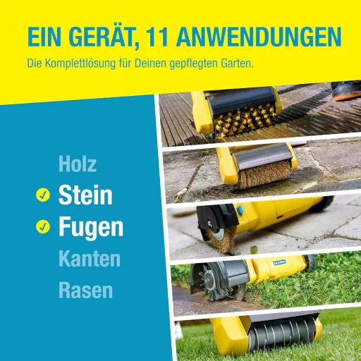 Gloria MultiBrush Speedcontrol felületi kefe elektromos meghajtással - MultiBrush 230 Volt