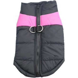   Idepet Vízálló Kutyakabát Cicakabát Tavaszi Őszi Téli Ruha 4XL Rózsaszín
