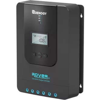   Renogy 20A MPPT napelemes töltésvezérlő 12/24V LCD kijelzővel
