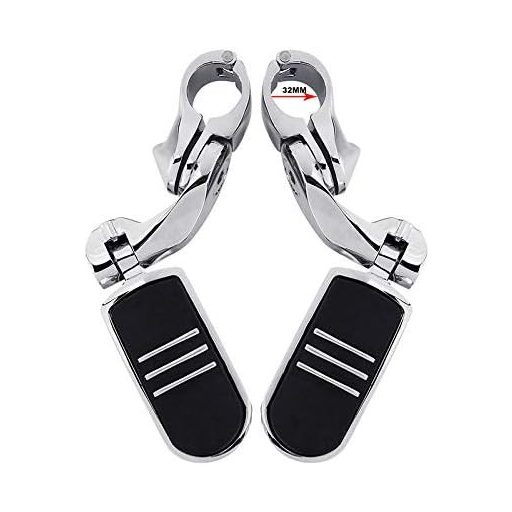 Set pedale TCMT Harley Touring cu protecție motor și highway pegs.