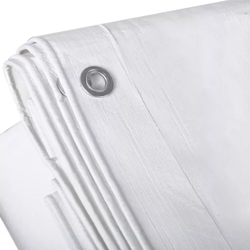 WOLTU PE Takaróponyva 180g/m² Vízálló Szakadásálló Szemmekkel