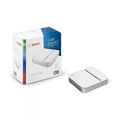 Bosch Smart Home Controller - Okosotthon rendszer központi vezérlőegysége, LCD kijelzővel, applikációval, fali rögzítéssel