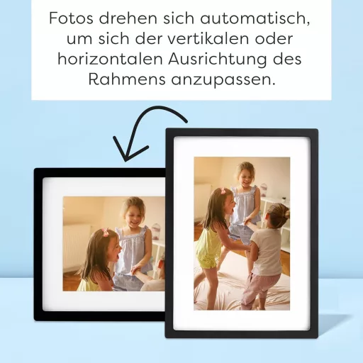 Skylight Frame 10" WiFi Digitálny Fotorámik – Dotykový Displej, Posielanie Fotiek e-mailom alebo cez Aplikáciu, Cloudové Úložisko, Ideálny ako Darček