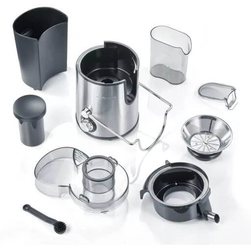 Severin ES 3566 rozsdamentes acél gyümölcsprés fekete