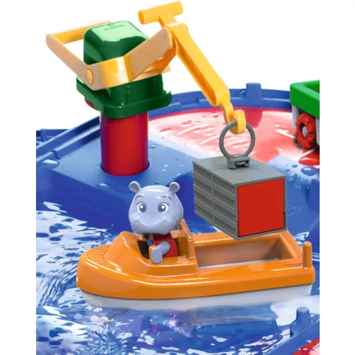 Aquaplay 8700001501 Kezdő Vízi Játékszett - Kék Műanyag Vízi Útvonal Gyerekeknek 3-7 Éves Korig - Térlátást Fejlesztő Vízi Játék