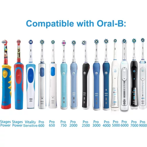 Poketech Elektromos Fogkefe Tartó Oral-B Kompatibilis 4 Fejhez Töltővel