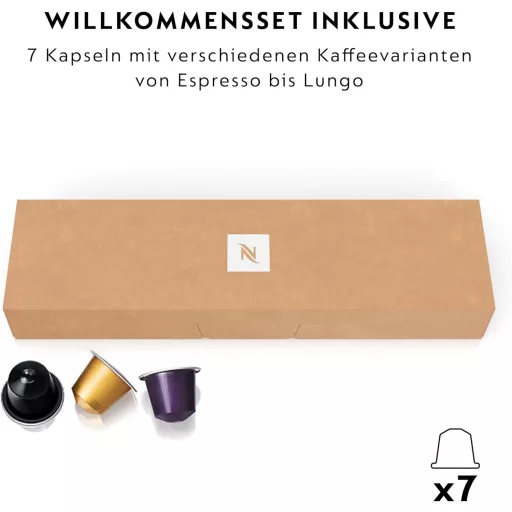 Nespresso Essenza Mini kapszulás kávéfőző, 1260W, fekete, 0.6L