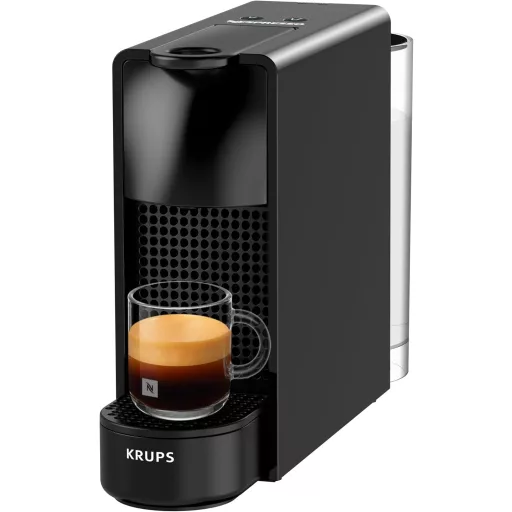 Nespresso Essenza Mini kapszulás kávéfőző, 1260W, fekete, 0.6L