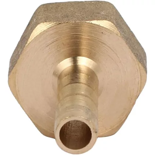 uxcell 10 db 6 mm-es sárgaréz csatlakozó 3/8" női menettel csöpögtetőcsatornához