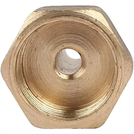 uxcell 10 db 6 mm-es sárgaréz csatlakozó 3/8" női menettel csöpögtetőcsatornához