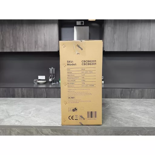 CIARRA 60 cm-es Falra Szerelhető Konyhai Páraelszívó