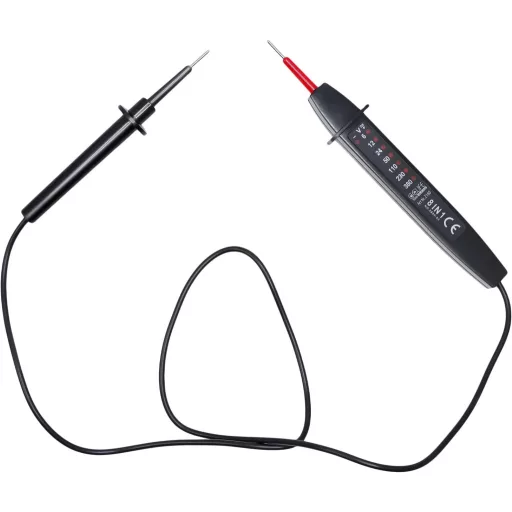 Tester de tensiune bipolar CCLIFE 6-380V AC/DC cu afișaj LED și testare de fază