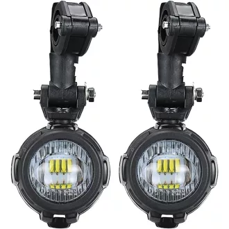   SUPAREE Motorrad LED Scheinwerfer 40W Nebelscheinwerfer Szett (2db)