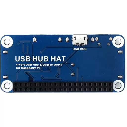 Waveshare 4 portos USB HUB HAT Raspberry Pi Zero A+ B+ 2 3 számára