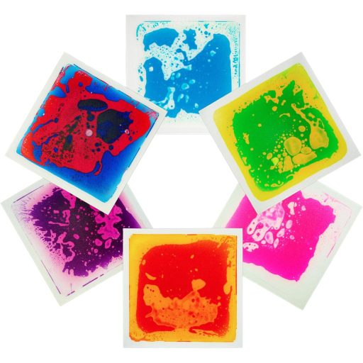 Art3d Színes Folyékony Tánc Puzzle Játszószőnyeg Dekoratív Padló