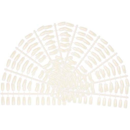 Stojan na vystavenie lakov na nechty Anself, 216 farieb, biely, pre nechtové salóny