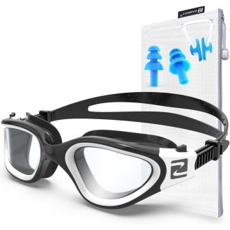   Plavecké okuliare ZABERT pre dospelých, unisex, proti zahmlievaniu, UV ochrana, vodotesné