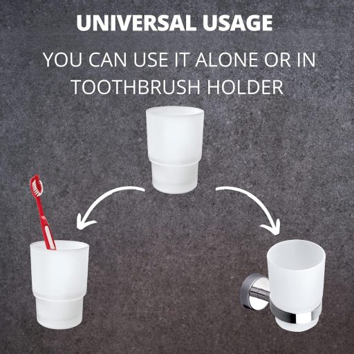 Kapitan fürdőszobai pohár fogkefe tartó borotva szervezővel