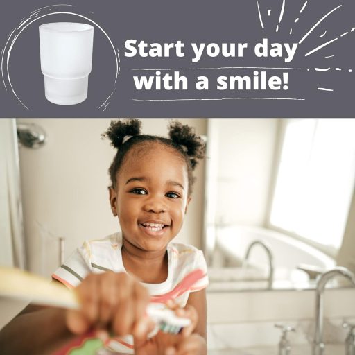 Pahar de baie Kapitan cu suport pentru periuțe de dinți și organizator pentru aparate de ras