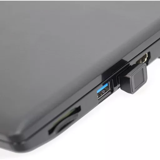FeinTech USB ujjlenyomat olvasó Windows Hello biometrikus szenzor fekete