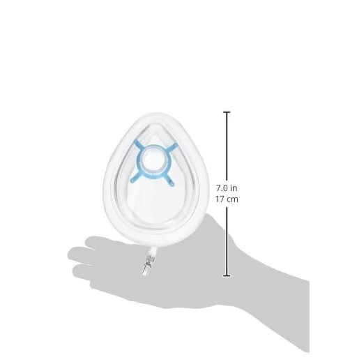 Mască facială de unică folosință GIMA N95 pentru adulți, mărime Extra Large, 6 bucăți