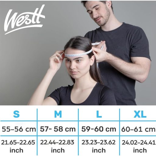 Westt Classic Sun Jet Bukósisak Motorosoknak - Matt Fekete - Vintage Stílusú - ECE Tanúsított - M-es Méret (57cm) - 7 Szellőzőnyílással