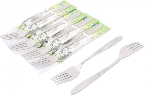 Set de 6 furculițe din oțel inoxidabil Uxcell - Reambalat