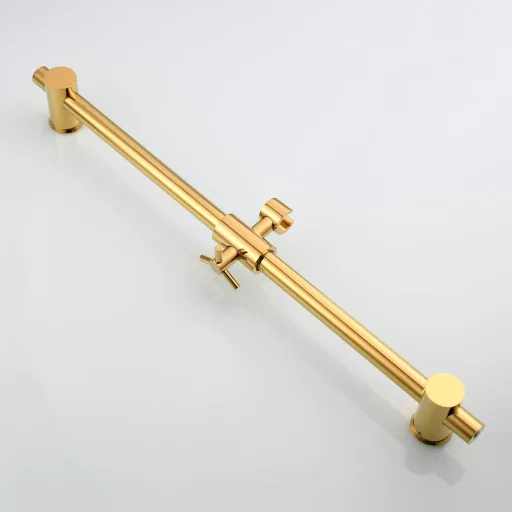 CIENCIA Zuhanysín 66 cm Titán Arany Fali Zuhanysín Kézizuhanyhoz