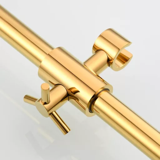 CIENCIA Zuhanysín 66 cm Titán Arany Fali Zuhanysín Kézizuhanyhoz