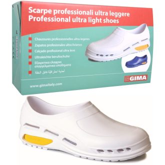   GIMA Professzionális Ultralight Munkacipő 38-as Fehér EN Biztonsági Tanúsítvánnyal