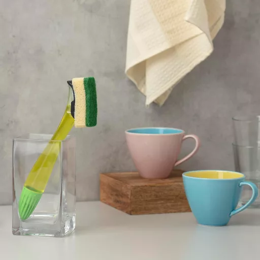 Dishmatic mosogatófej szett 6 cserélhető szivaccsal és folyékony szappan adagolóval