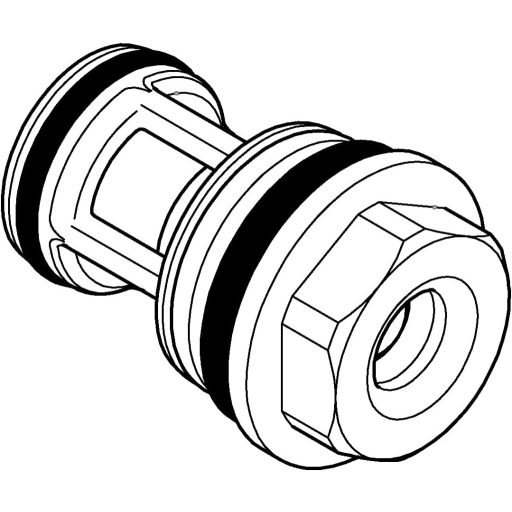 GROHE Sigurnosni ventil (EN1717) - Zidna metalna zaštita od povratnog toka, DIN-EN1717 certifikat, 14055000