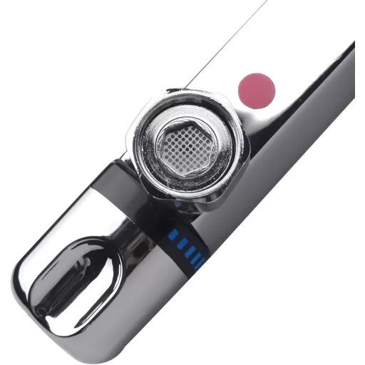 Baterie de duș termostatică Vinteky 1/2" - Robinet mixer de perete din alamă, certificat CE, până la 500 kPa presiune, cu funcție de economisire a apei
