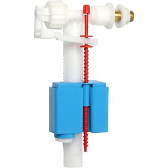   ATD Trading Univerzális Töltőszelep Műanyag és Kerámia Tartályokhoz, Vízszűrővel, G 3/8 Csatlakozás, 0,5-10 Bar Nyomástartomány, Gyors és Cs