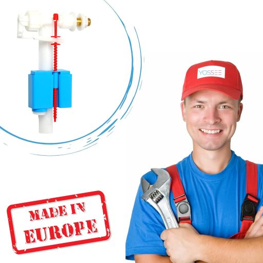 YOSSEE Univerzális WC Úszó Öblítőmechanizmus EU Gyártás Szűrővel
