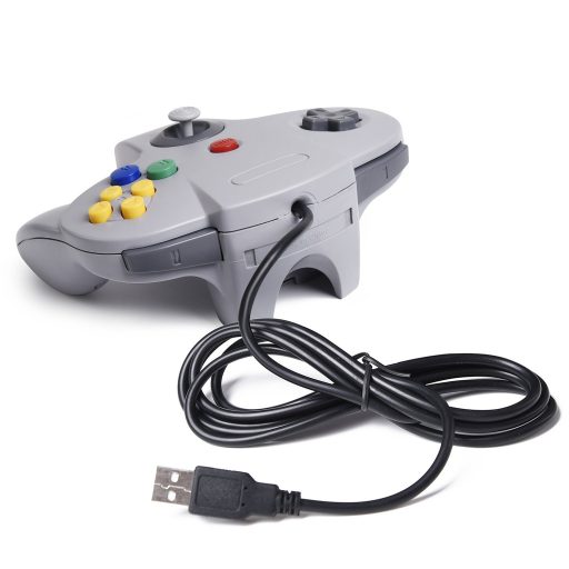 Miadore 2x Retro N64 USB Gamepad Joystick Controller Clasic cu Fir pentru PC Mac Raspberry