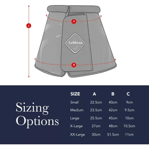 LeMieux ProShell Barna Lócsizma Overreach Védelem Edzéshez