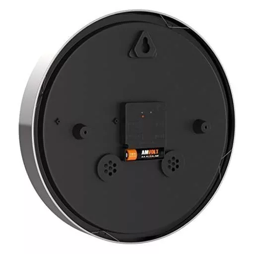 bonVIVO Classic 30 cm Rádiójel Vezérelt Falióra Csendesen Működő Nappali Irodai Konyhai