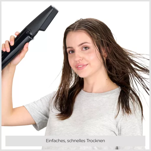 BaByliss AS200E Forgó Meleg Levegős Hajkefe Ionos 1000W 4 Fej Fekete