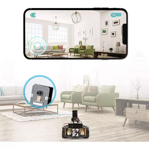 ELEGOO Smart Robot Car Kit V3.0 UNO okosautó szett szenzorral és appvezérléssel