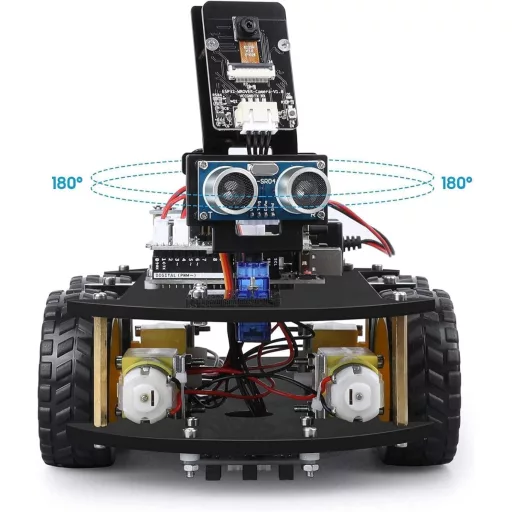 ELEGOO Smart Robot Car Kit V3.0 UNO okosautó szett szenzorral és appvezérléssel