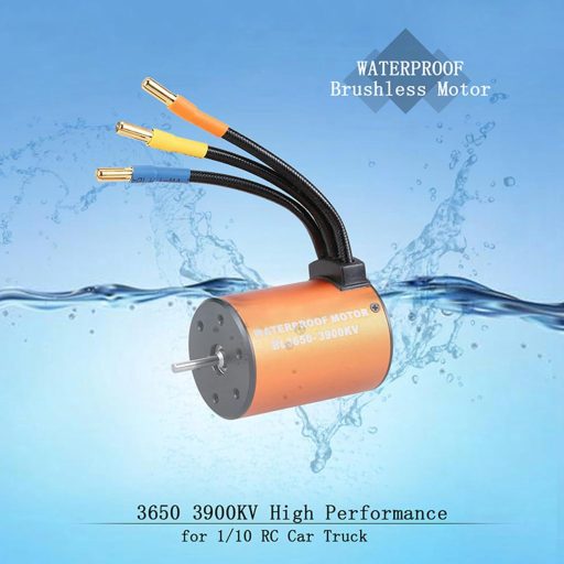 GoolRC 3650 3900KV Vodootporni Brushless Motor 60A ESC Set za 1/10 RC Auto