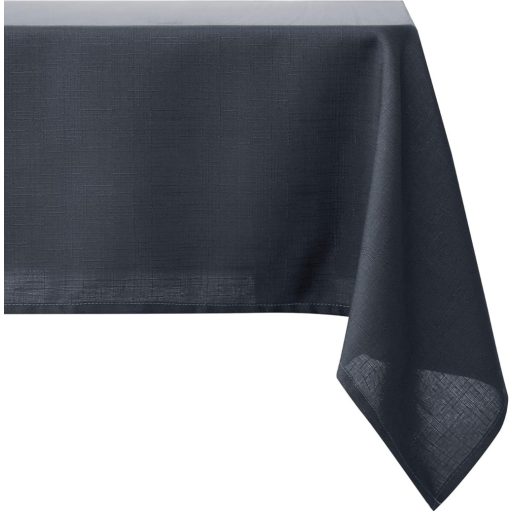 Deconovo Față de masă impermeabilă - Gri închis, dreptunghiulară, textilă, pentru bucătărie, sufragerie - Durabilă, lavabilă - Disponibilă în mai multe dimensiuni