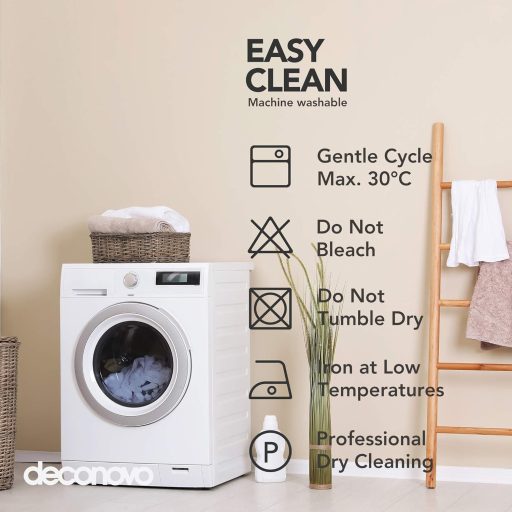 Deconovo Față de masă impermeabilă - Gri închis, dreptunghiulară, textilă, pentru bucătărie, sufragerie - Durabilă, lavabilă - Disponibilă în mai multe dimensiuni