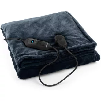   Elektrická vyhrievacia deka Klarstein Dr. Watson 180x130 cm sivá, 3 stupne, prateľná