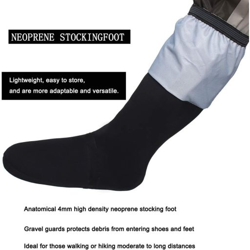 Cizme de pescuit respirabile Kylebooker, salopetă impermeabilă pentru pescuit, waders cu piept.