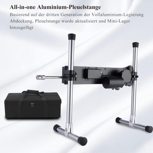 HISMITH Premium sex machine cu dildo cu fir, pentru adulți, aparat intim.