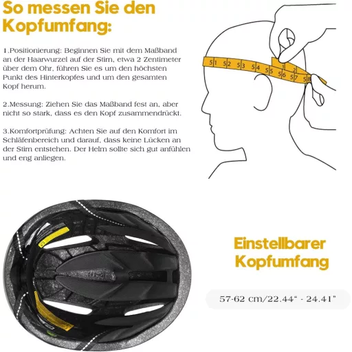 KINGLEAD kerékpáros sisak napszemüveggel, könnyű, szellőző, állítható, mágneses