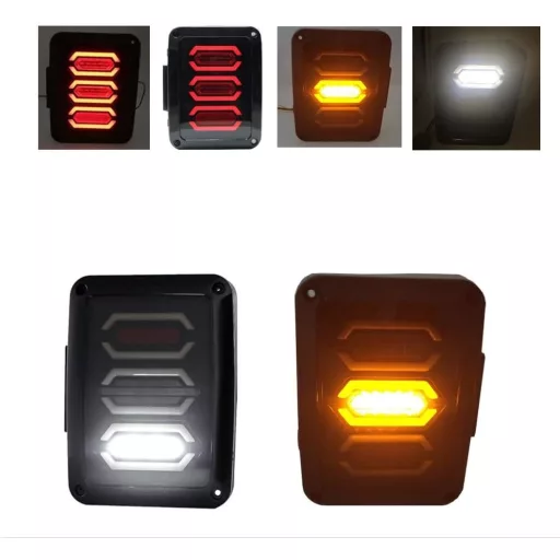 SXMA LED hátsó lámpa pár Euro verzió autóhoz